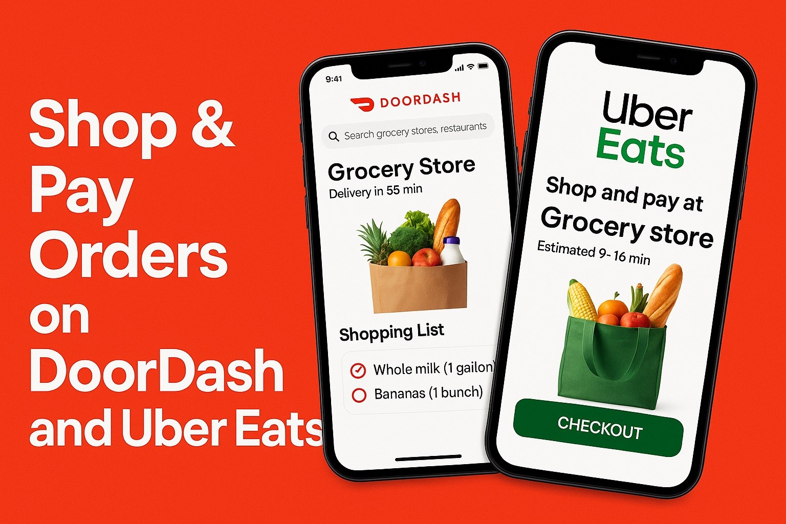 Guía estratégica para pedidos de 'Compra y pago' en DoorDash y Uber Eats