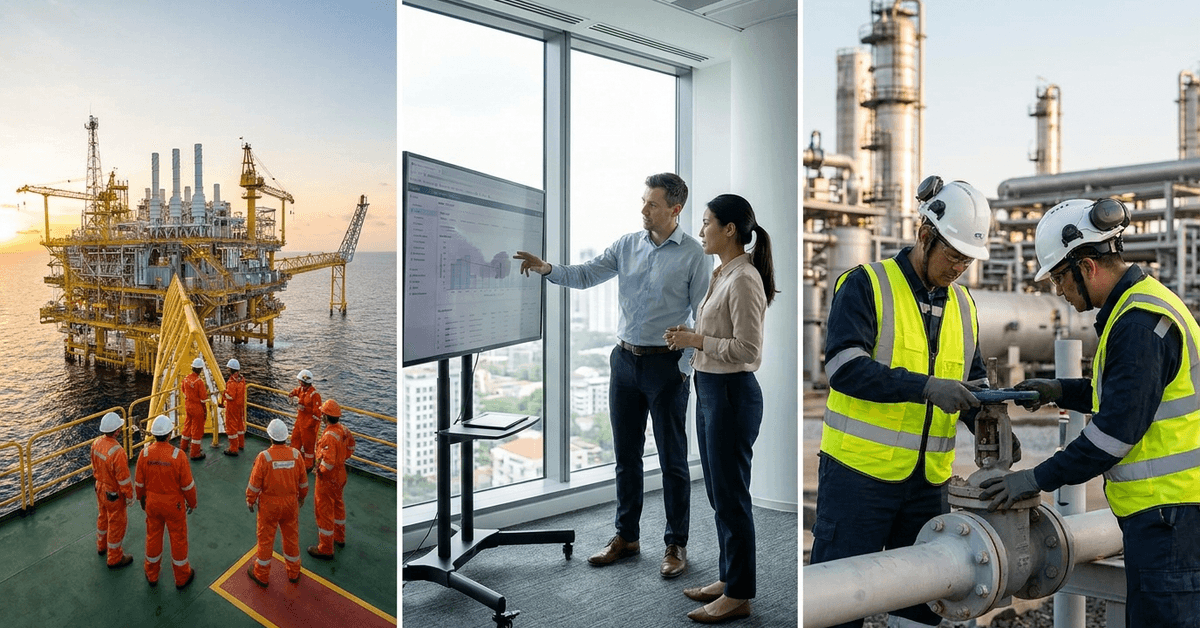 Carreras en Petróleo y Gas: empleos de alta demanda y oportunidades para iniciar tu camino