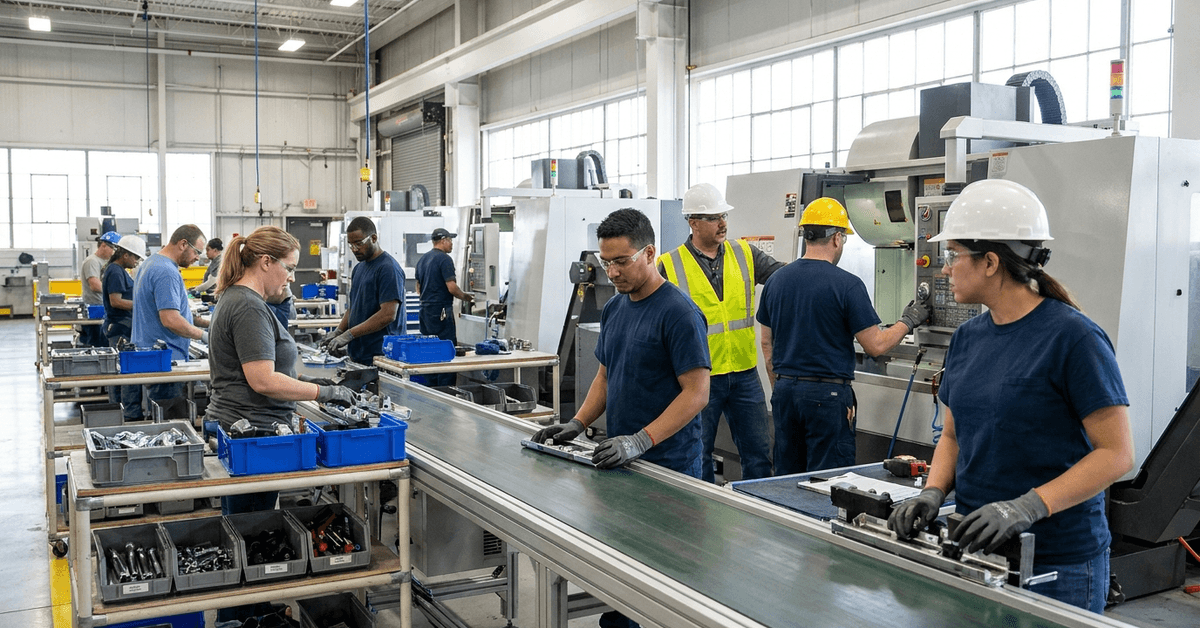 Empleos en Líneas de Ensamblaje en Estados Unidos: Pasos Prácticos para Conseguir un Trabajo Estable