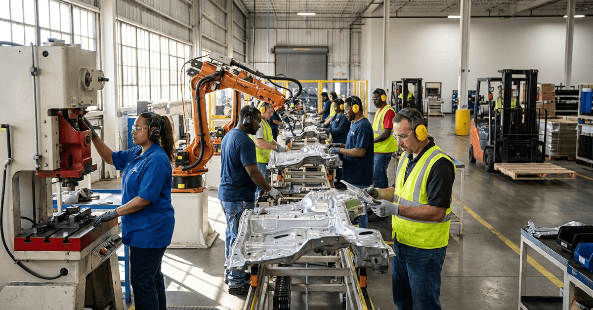 Empleos de producción en Estados Unidos: comienza tu camino hacia ingresos estables