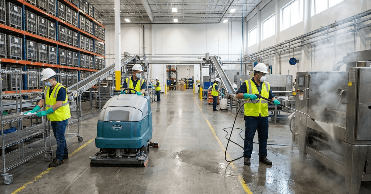 Empleos de limpieza industrial en Estados Unidos