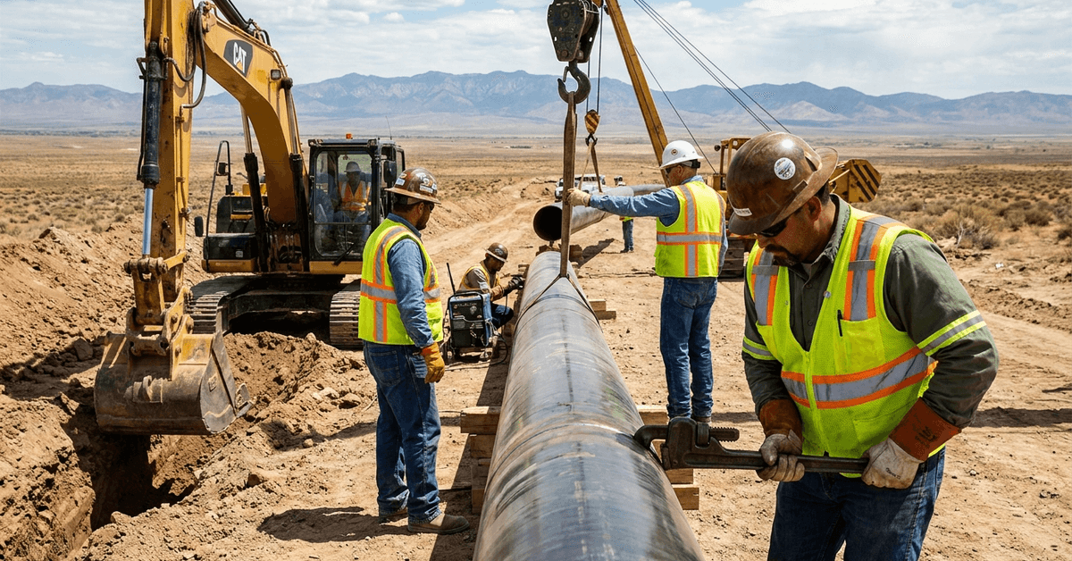 Empleos en Oleoductos: Carreras en Infraestructura de Petróleo y Gas