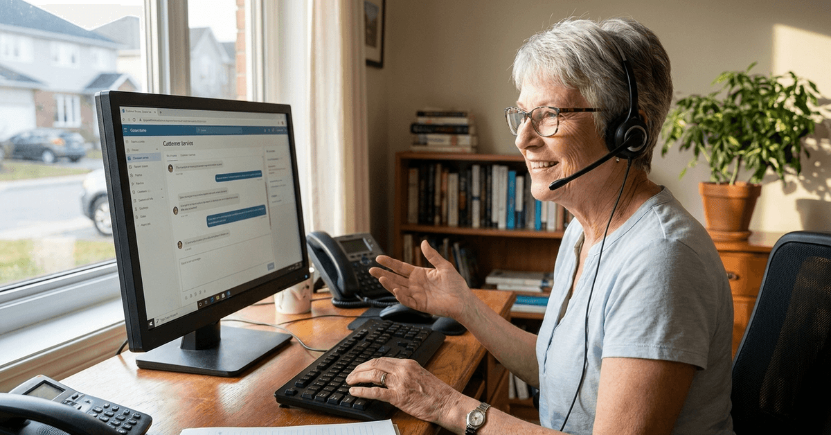 Los Mejores Trabajos de Atención Al Cliente Para Personas Mayores: Opciones Flexibles Y Un Ingreso Extra
